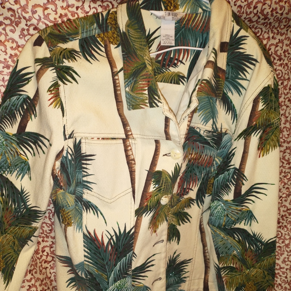 ATTRACTIVE VINTAGE STONE BRIDGE XL JACKET